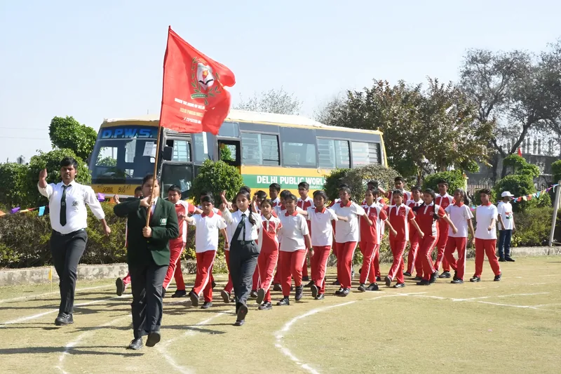 Narmada House march past